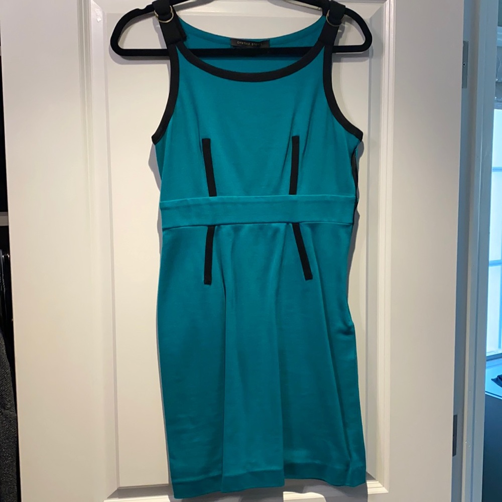 Teal Cynthia Steffe dress
